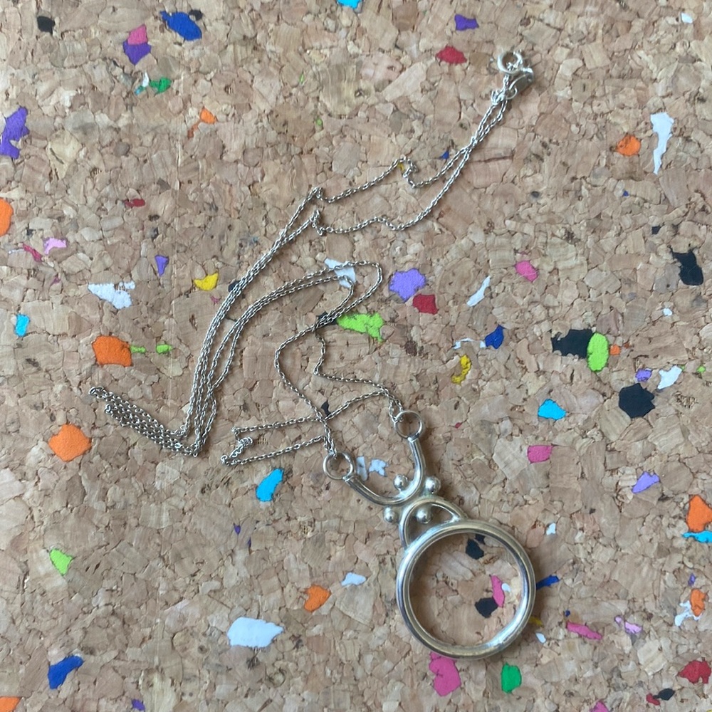 Funky Silver Necklace